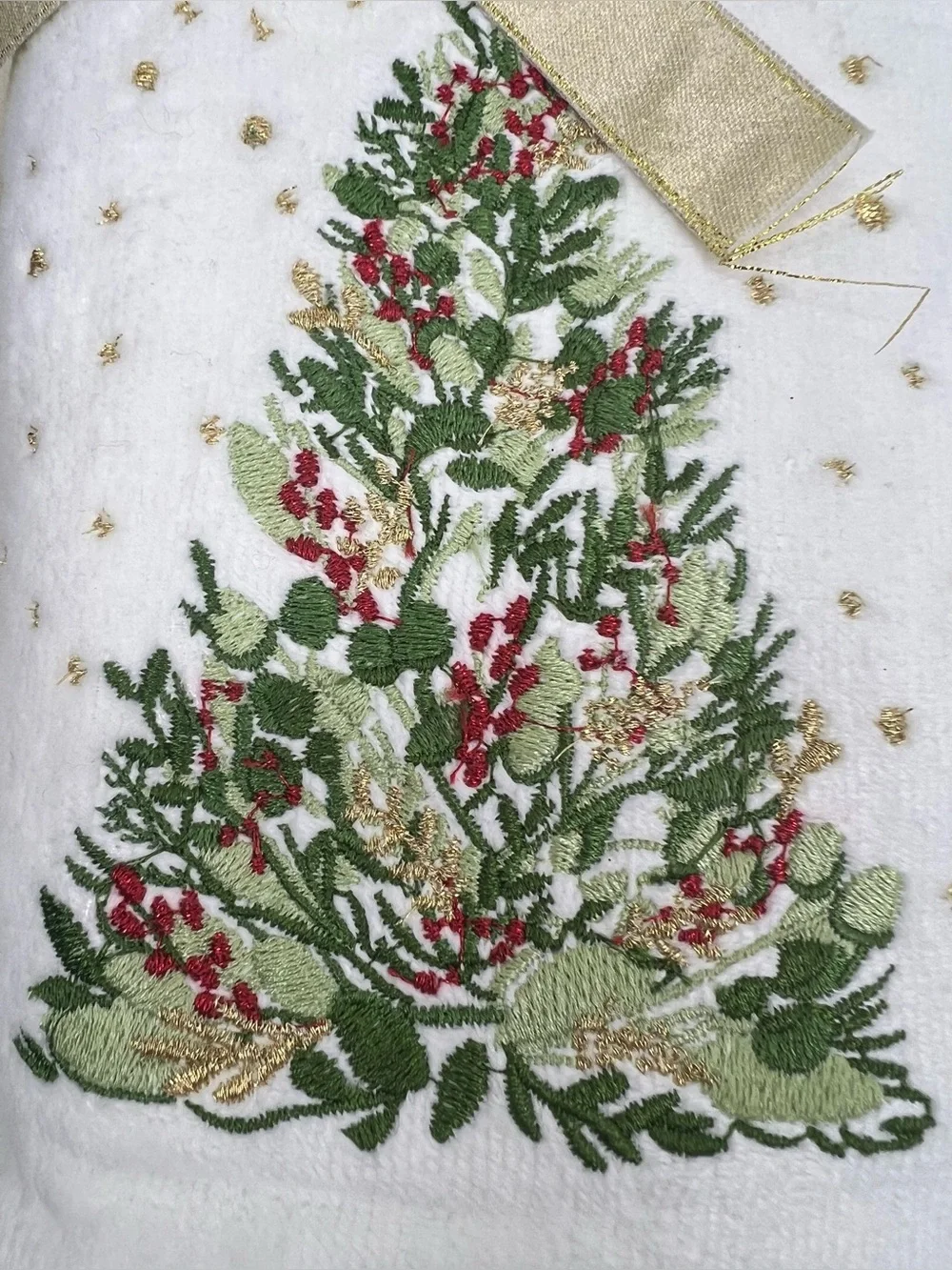 Brand New- Papyrus Christmas Tree Hand Towels - Set of 2